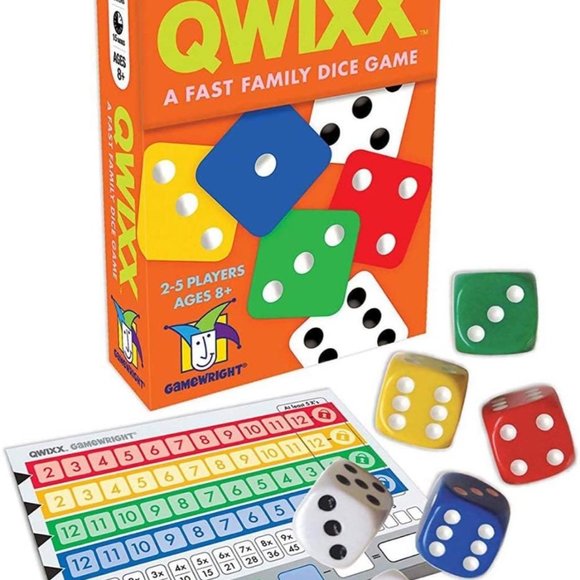 Gamewright Qwixx Family Dice Game - Picture 5 of 5